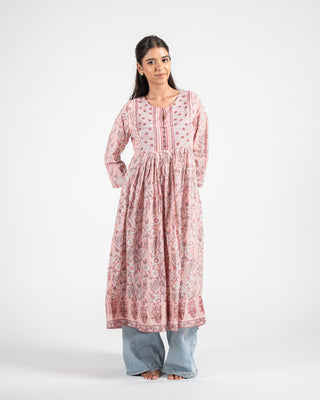 Tunic dress poppy field musafir