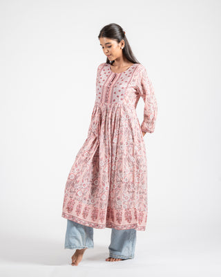Tunic dress poppy field musafir