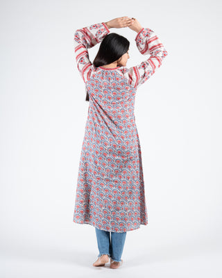 Mughal Hand Block Printed Dress