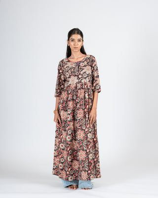 Jahota Hand block printed tunic dress