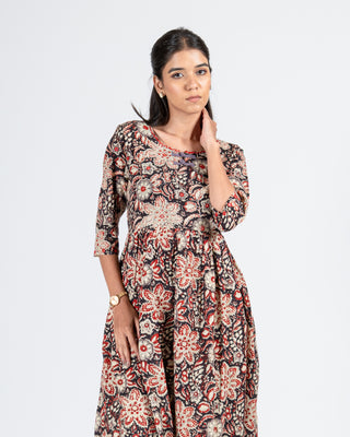 Jahota Hand block printed tunic dress