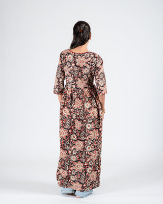 Jahota Hand block printed tunic dress