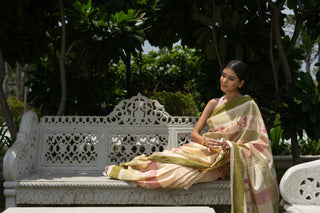 Handcrafted Block Print Saree