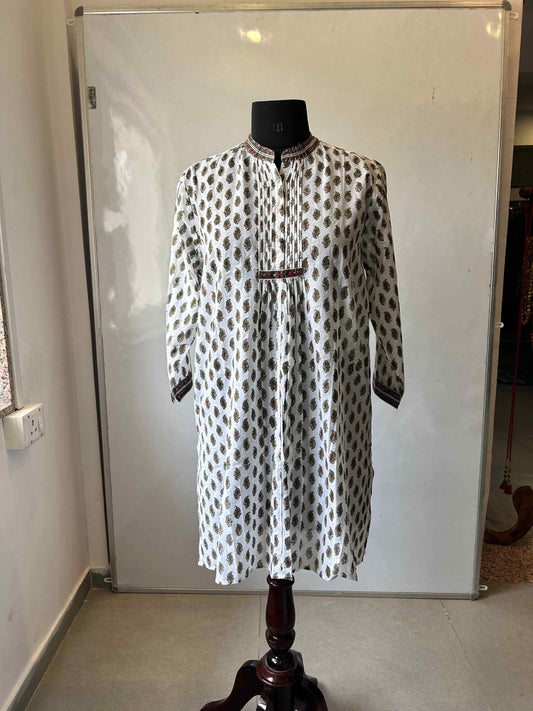 FULWARI KURTI WHITE