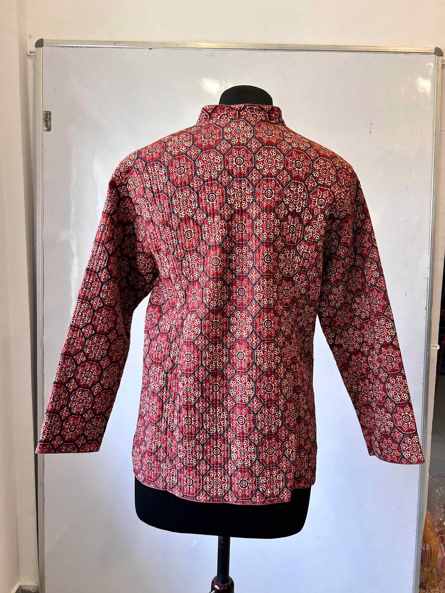 JACKET FULLSLEEVE QUILTED SHORT PATTERN