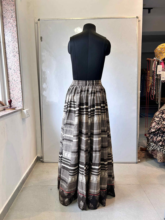 HANDBLOCK PRINTED SKIRT